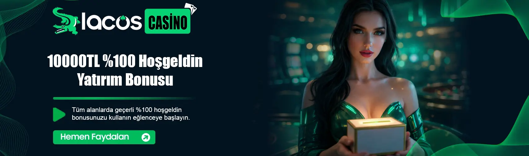 %100 Yatırım Bonusu