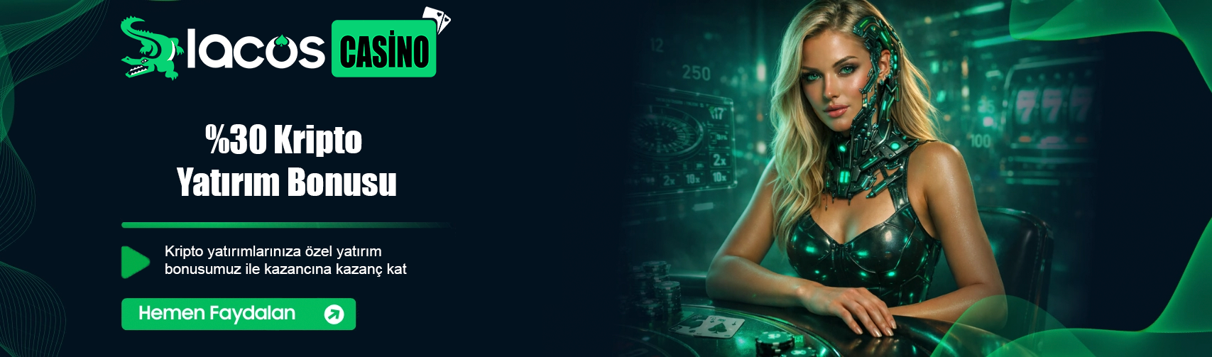 %30 Kripto Yatırım Bonusu